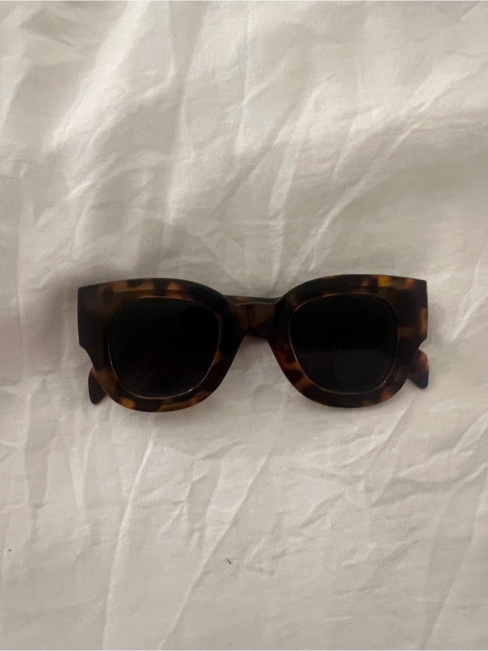 Free People Tortoiseshell Cat-Eye Sunglasses